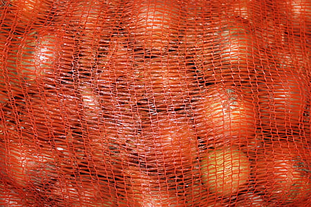onions, bag, onion, kitchen onion, backgrounds, abstract, pattern