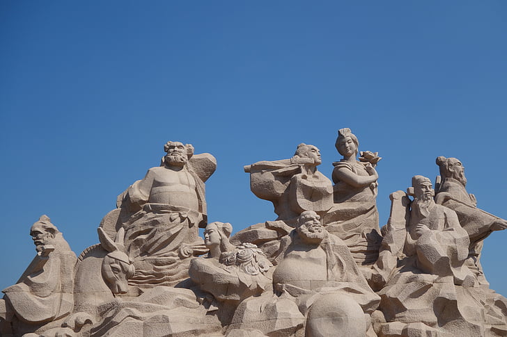 penglai, the eight immortals, travel