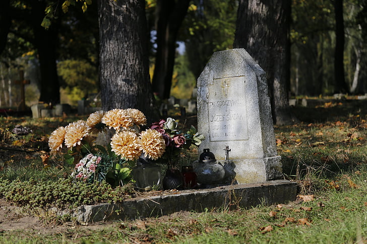 pemakaman, Świerczewo, Perang Dunia ii, Poznan, hancur, Polandia, Makam