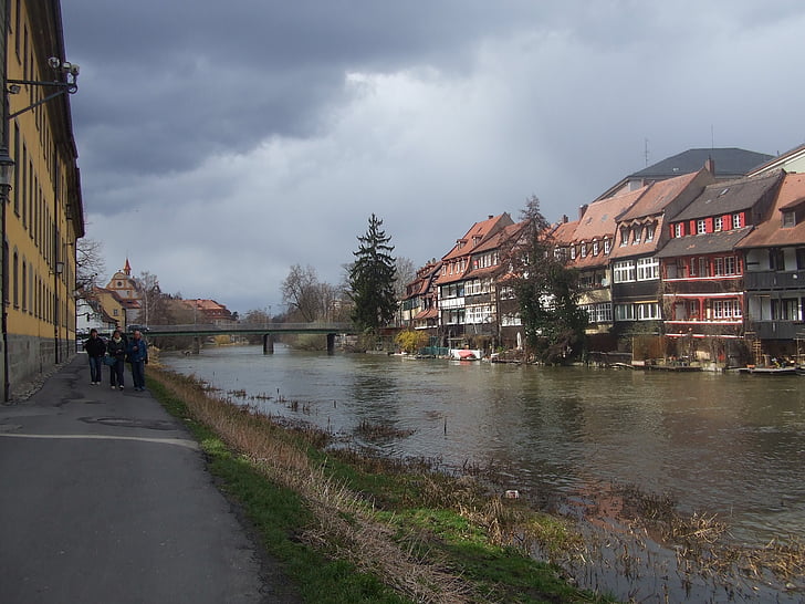 Bamberg, Mala Venecija, jesen, vode