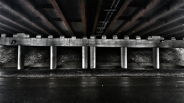 Bridge, maanteel, Boston, Medford, Massachusetts
