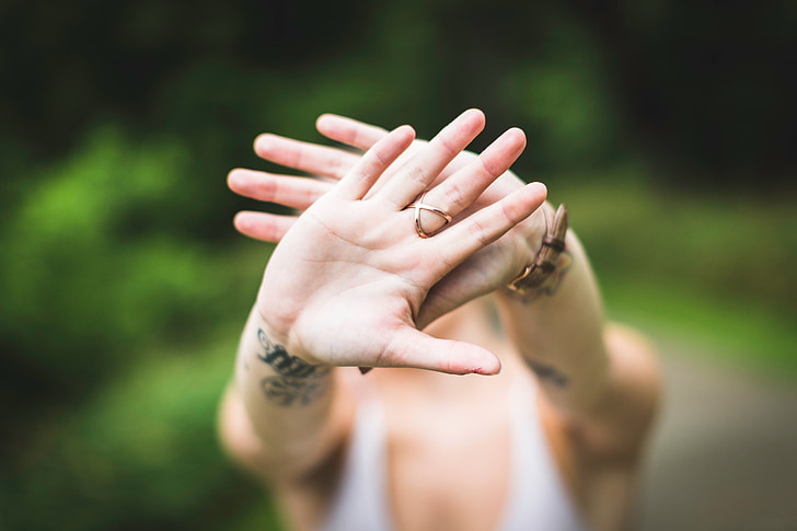 hands, ring, girl, woman, people, tattoos, human Hand