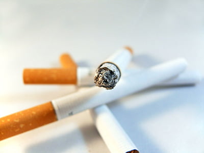 cigareta, biela, dym, zastaviť, Fajčenie, drogy, zlý