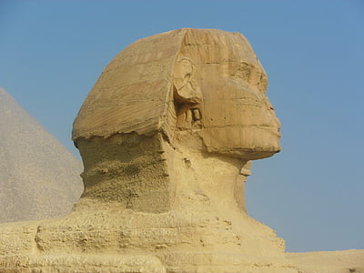 Sphinx, Egypt, hieroglyfy, chrám, Pierre, História, Níl