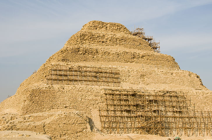 piramide, Egypte, woestijn, graf, weltwunder, graf, Afrika