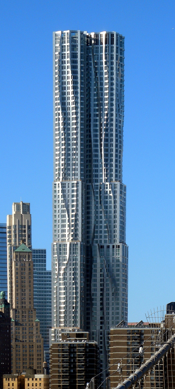 Beekman tower, New york city, Skycraper, Architektura, moderní, Manhattan, budova