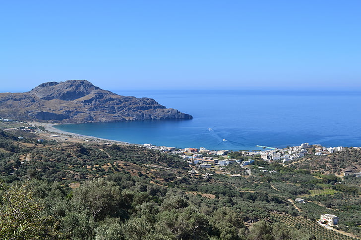 greece, crete, landscape