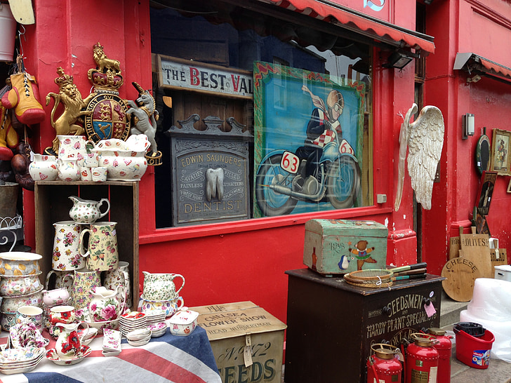 london, business, antique, road, junk, cultures, souvenir