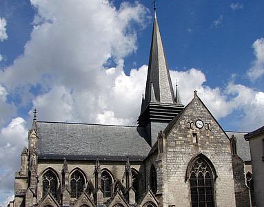 Notre dame de liesse, Bazilika, kostol, budova, Architektúra, historické, náboženské