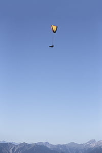 Fly, paragliding, Dom, koníček, letu, volný čas, obloha