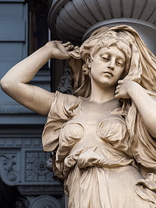 Statua, Vienna, scultura, Austria, Monumento, luoghi d'interesse, Figura