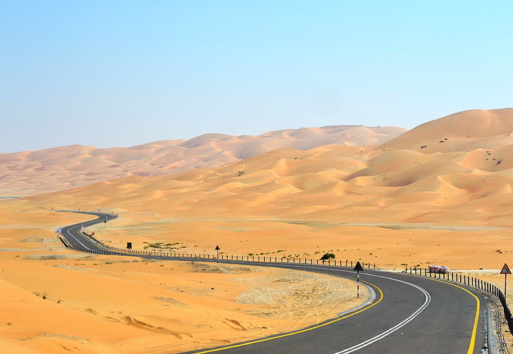 pust, pustinja, suha, vruće, krajolik, na otvorenom, ceste