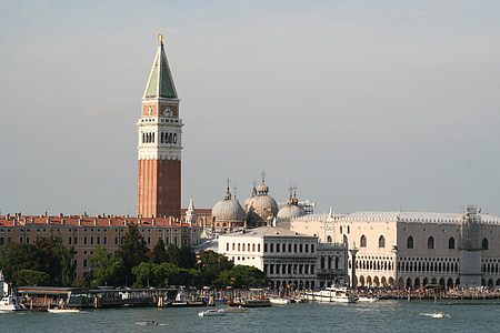 Venetië, San Marcoplein, Italië, Veneto, stad, Venezia, Dom