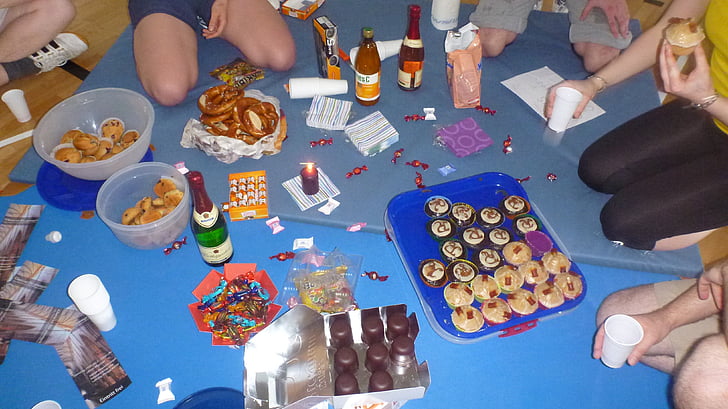 Oslava, strana, jesť, Candy, alkohol, Festival, bankety