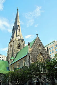 캐나다, 몬트리올, 교회, 세인트 패트릭, 종교적, 기념물, 역사