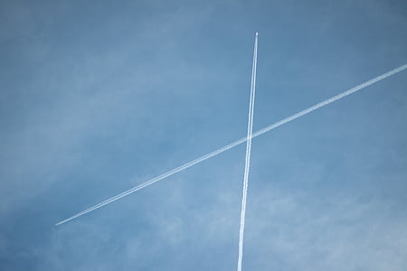 空气, 空军, 航空展, 飞机, 飞机, 航空, 蓝蓝的天空