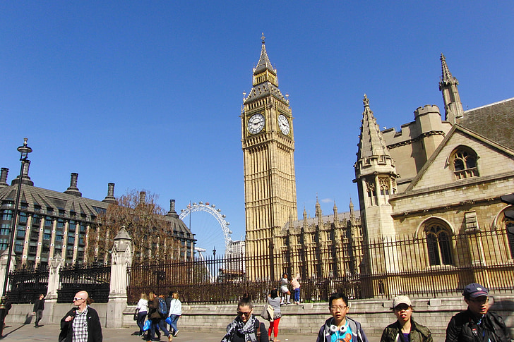 Big ben, Londres, Royaume-Uni, l’Angleterre, point de repère, UK, ville