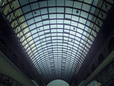 structural, photo, glass, roof, building, infrastructure, ceiling