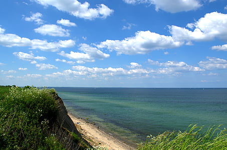 Cliff, more, pobrežie, Rock, strmý svah, Príroda, Outlook