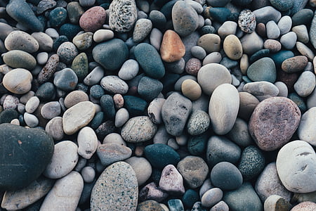 pedra, seixos, pedras, Costa, seixo, Rock - objeto, natureza