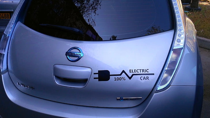 coche eléctrico, Ecología, eléctrica, Nissan leaf, Automático, coche, energía