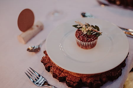 棕色, 蛋糕, 白色, 陶瓷, 板, 婚礼, 排行榜