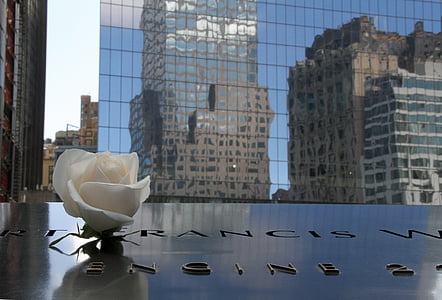Ground zero, Pamätník, 9 11, Manhattan, nové, York, Spomienka