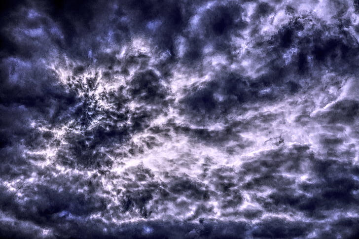dramatické, mraky, drama, obloha, nálada, Dramatické nebe, dramatické mraky