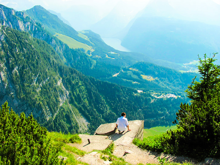 Berchtesgaden, sobe, Alpe, Njemačka, Bavaria, turizam, planine