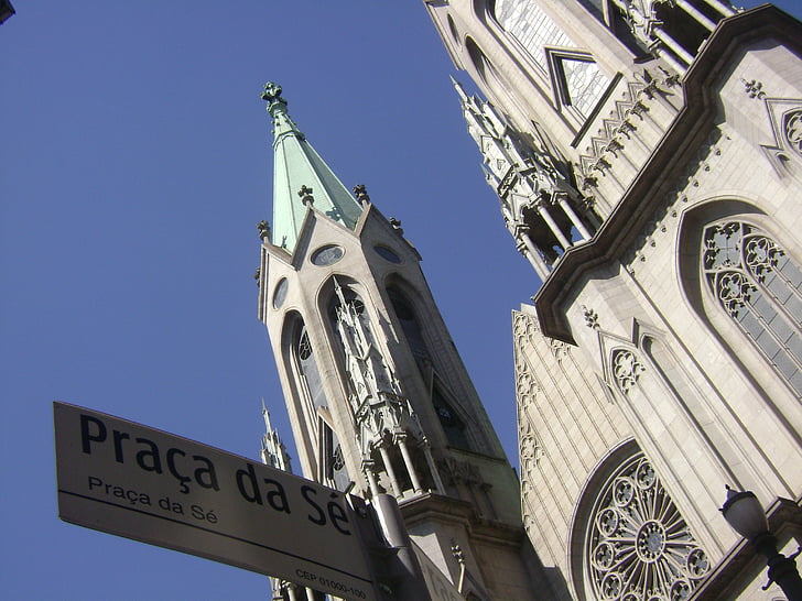 Iglesia, Catedral, ciudad, São paulo