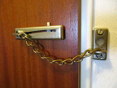 puerta, seguridad, robo, copia de seguridad, hardware de la puerta, garantizar, incierto