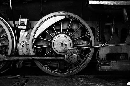 locomotora de vapor, loco, ferrocarril de, locomotora, carril de, tren, pista
