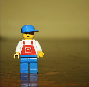 omino, homme de LEGO, LEGO, enfants, jouets, bâtiments, hommes