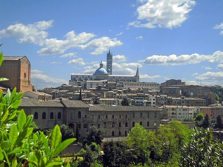 Siena, Itaalia, Euroopa, Toscana, Itaalia, Landmark, arhitektuur