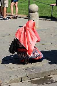 Frau, muslimische, Kopftuch, Foto, die muslimische Frau, Touristen, Religion