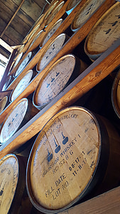 kentucky, bourbon, whiskey, barrels, distillery, alcohol, spirits