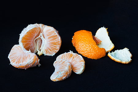 Tangerine, Mandarinand, frugt, nyttige, vitaminer, velsmagende, Sød