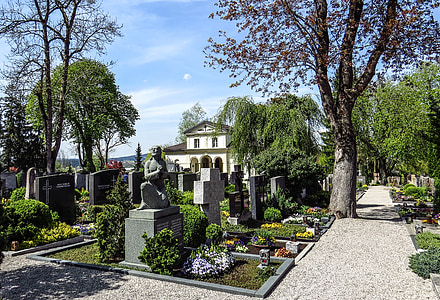 Cementerio, graves, lápida mortuaria, piedras graves, figuras graves, Grabschmuck