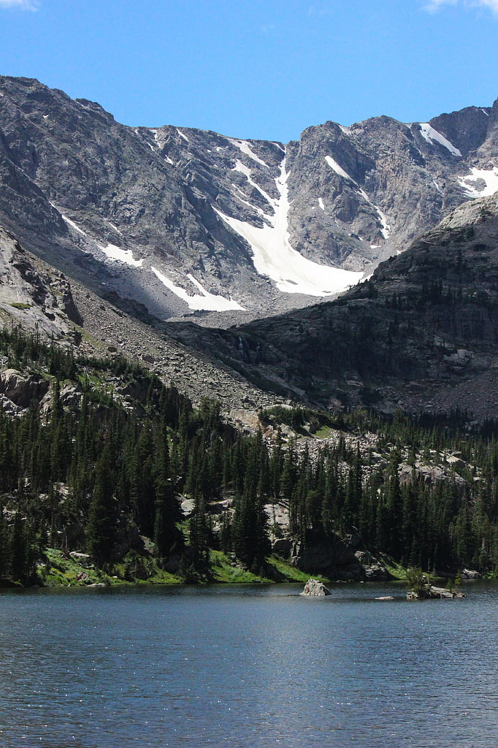 muntanya, bosc, Parc Nacional Rocky mountain, Parc Nacional, Servei de parcs nacionals, natura, paisatge