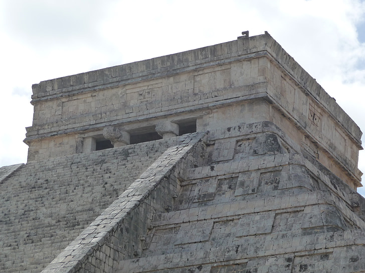 пирамида, Юкатан, Мексико, chitz