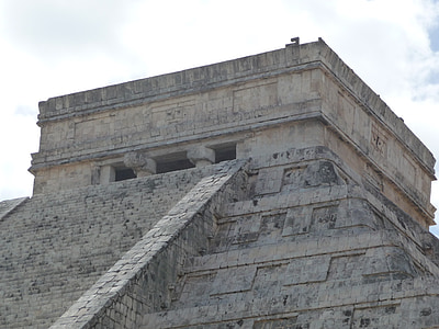 piramida, Yucatan, Mehika, chitz