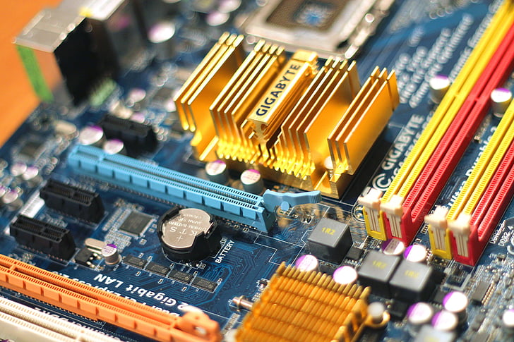 motherboard, circuits, computer, parts, technology