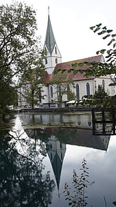 blautopf, destinaci Blaubeuren, klášter, kostel, Architektura