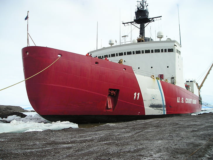 砕氷船, マクマード基地, 南極大陸