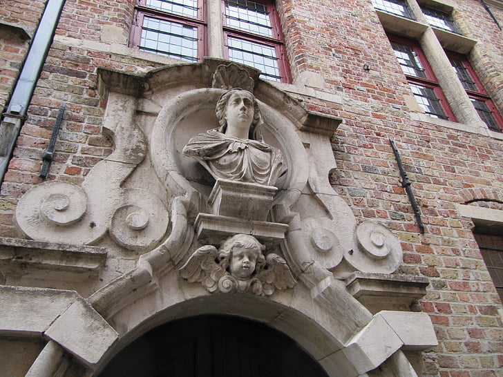 Bruges, stredovek, budovy, Exteriér budovy, Architektúra, vonku, postavený štruktúra