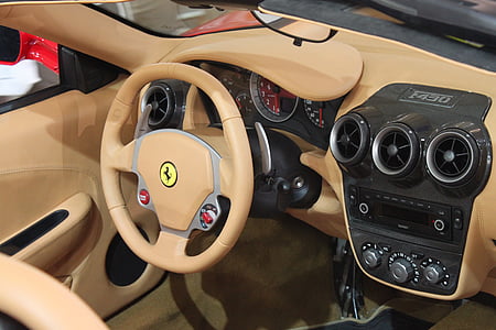Ferrari, cockpiten, automatisk