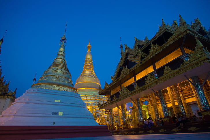 Shwedagon pagode, Yangon-myanmar, Myanmar