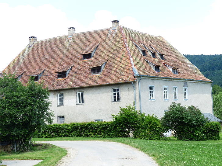 farmhouse, home, building, oberhausen, sheep mountain, punch, homestead