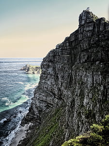 Cape point, Mũi hảo vọng, Cape town, Nam Phi, ngọn hải đăng, Đại dương, vách đá