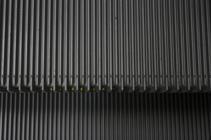 escalator, metal, background
